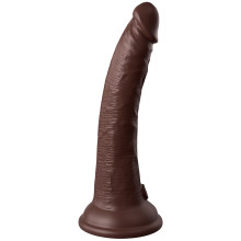 King Cock Elite Dual Density Brun Silikone Dildo 21 cm Produktbillede 1