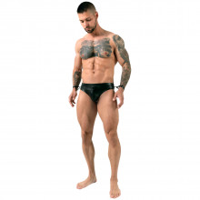 Svenjoyment Wetlook Jock med Håndjern Produktbillede 1