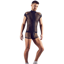 Svenjoyment Mesh Playsuit med Lynlås Produktbillede 1