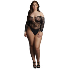 Le Désir Bundløs Rhinsten Teddy Plus Size Produktbillede 1