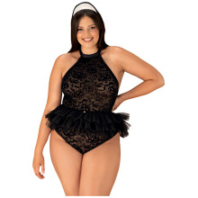Obsessive Frilles Stuepige Body Sæt Plus Size Produktbillede 1