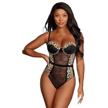 Dreamgirl Leopard Teddy Produktbillede 1