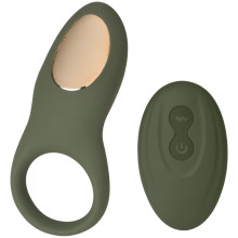 Sinful Love Buzz Army Green Fjernbetjent Penisring til Par