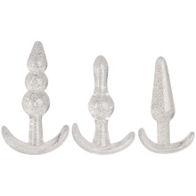 baseks Glitter Booty Begynder Butt Plug Sæt Produktbillede 1