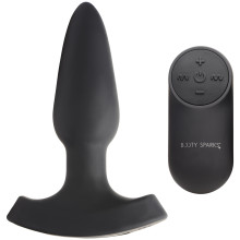 Booty Sparks Laser Series Heart Small Fjernbetjent Butt Plug Produktbillede 1