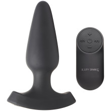 Booty Sparks Laser Series Heart Medium Fjernbetjent Butt Plug Produktbillede 1