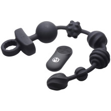 Master Series Dark Rattler Fjernbetjent Vibrerende Analkæde Produktbillede 1