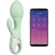 Satisfyer Air Pump Bunny 5 App-styret Oppustelig Rabbit Vibrator