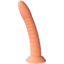 Dillio Platinum Wild Thing Peach Dildo med Sugekop 17,2 cm Produktbillede 1