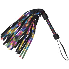 Strict Rainbow Leather Flogger 90.5 cm