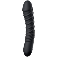obaie Deluxe Opladelig Rillet Dildo Vibrator Produktbillede 1
