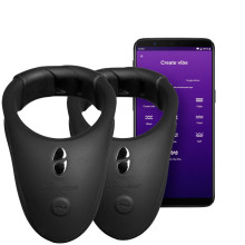 We-Vibe Tease Us Special Edition Sæt med Bond Vibrerende Penisringe Produktbillede med app 1