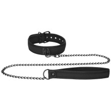 Ouch! Puppy Play Neopren Halsbånd med Snor Produktbillede 1