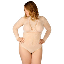 NORTIE Dawn Warm Sand Bodystocking Plus Size