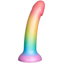 baseks Colour-mix Silikone Dildo 18 cm Produktbillede 1