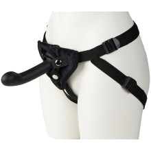 baseks Strap-On Harness med Vibrator og G-punkts Dildo Produktbillede 1