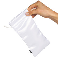 Sinful Hvid Satin Opbevaringspose Medium