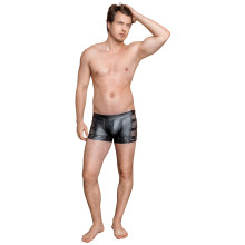 NEK Sorte Boxershorts med Lynlås Produktbillede på model 1