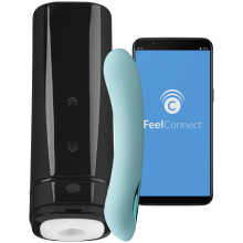 Kiiroo Onyx+ & Pearl2+ Vibrator Sæt til Par Produktbillede med app 1