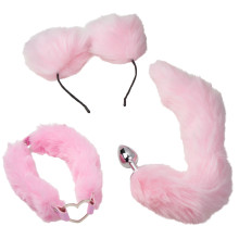 baseks Fluffy Kitty Cosplay Sæt Produktbillede 1