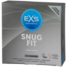 EXS Snug Fit Kondomer 48 stk. Emballagebillede 1