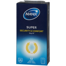 Manix Super Security & Comfort Kondomer 12 stk. Emballagebillede 90