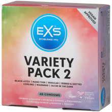 EXS Variety Pack 2 Kondomer 48 stk Produktbillede 1