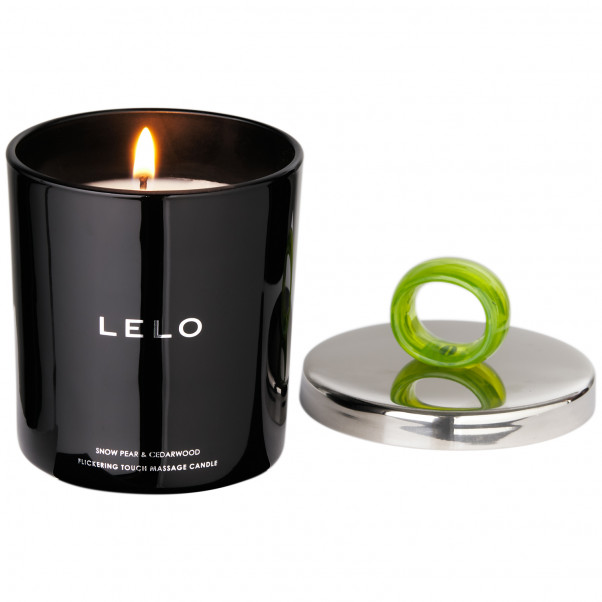 LELO Luksus Varmende Massagelys 150 g billede af emballagen 0