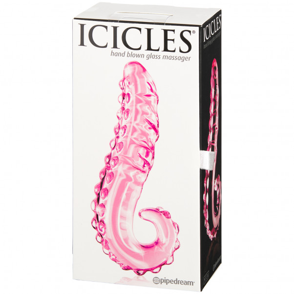 Icicles No 24 Glas Dildo billede af emballagen 90