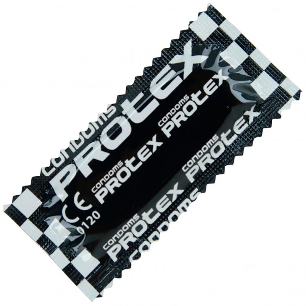 Protex Fruity Flavour Strawberry & Tutti Frutti Kondomer 10 stk Produktbillede 1