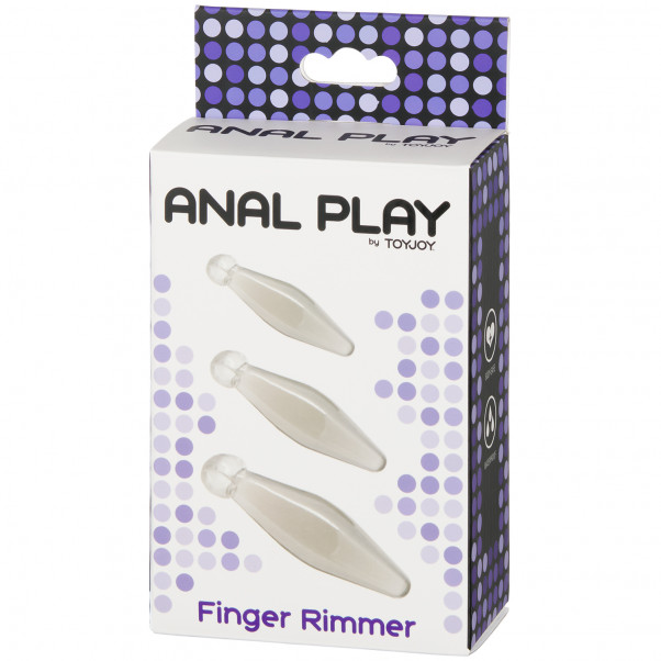 Toy Joy Anal Plugs Finger Sæt 3 stk billede af emballagen 90