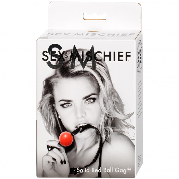 Sex & Mischief Kugle Gag Rød  100