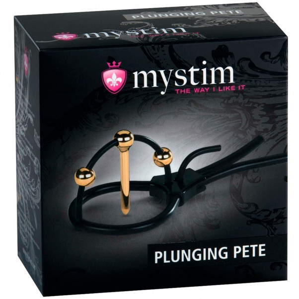 Mystim Plunging Pete Elektro Glansring med Dilator  2