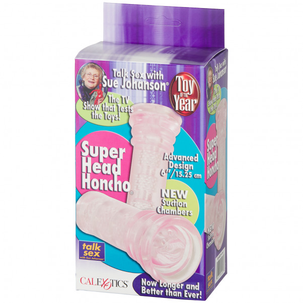 Sue Johanson Super Head Honcho Onaniprodukt billede af emballagen 90