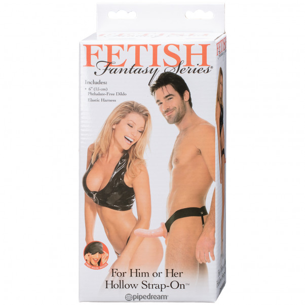 Fetish Fantasy Hollow Strap-on til Ham eller Hende Hudfarvet  10