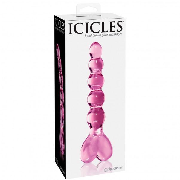 Icicles No 43 Hjerte Glas Dildo