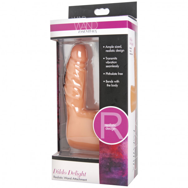 Wand Essentials Dildo Delight Penis Wand Tilbehør  10