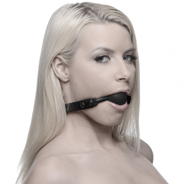 Master Series Premium Hush Silikone Comfort Ball Gag  2