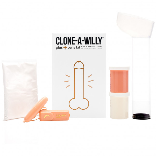 Clone-A-Willy Plus Balls Klon Din Penis  billede af emballagen 2