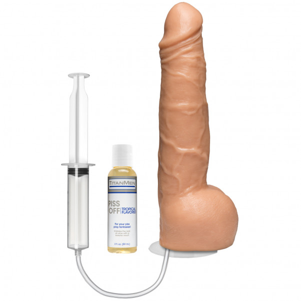 TitanMen Piss Off Vac-U-Lock Sprøjte Dildo billede af emballagen 1