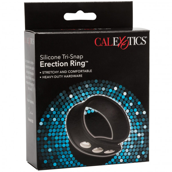 CalExotics Tri-Snap Erection Penisring  3