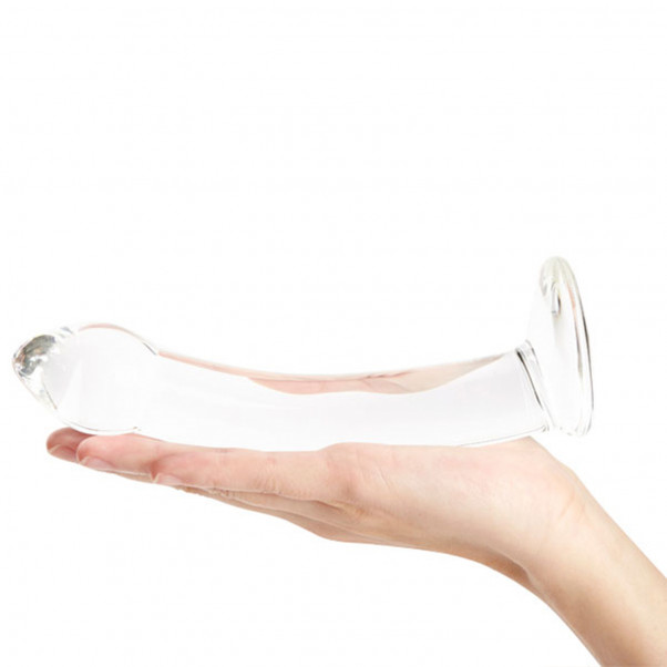 Sinful Curvy Klar Glas Dildo 3