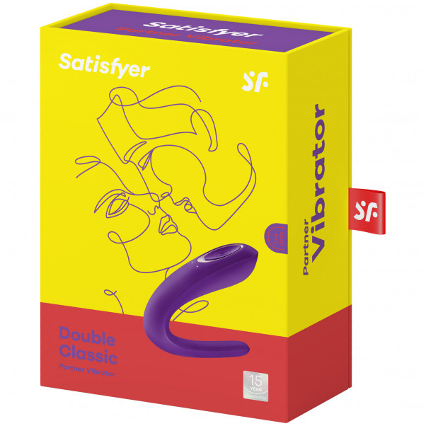 Satisfyer Double Classic Par Vibrator Emballagebillede 90