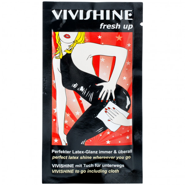 Vivishine Latex Fresh Up Servietter 10 stk  1