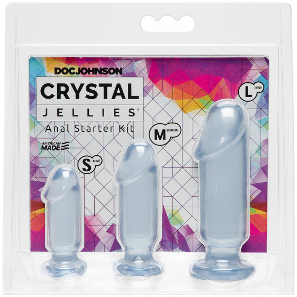 Doc Johnson Crystal Jellies Anal Starter Sæt  2