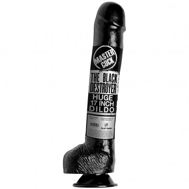 Master Cock The Black Destroyer Huge Dildo 42 cm  10