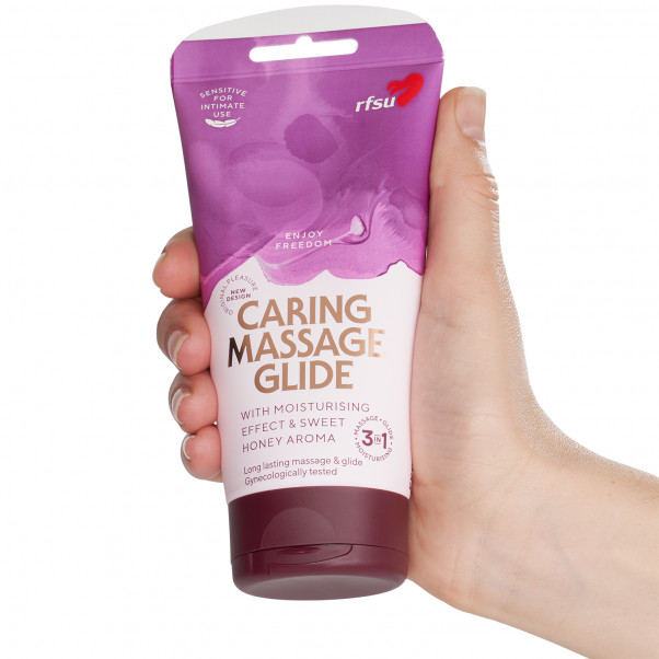 RFSU Caring Massage Glide 150 ml håndbillede 51