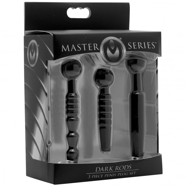 Master Series Dark Rods Penis Plug Sæt  10