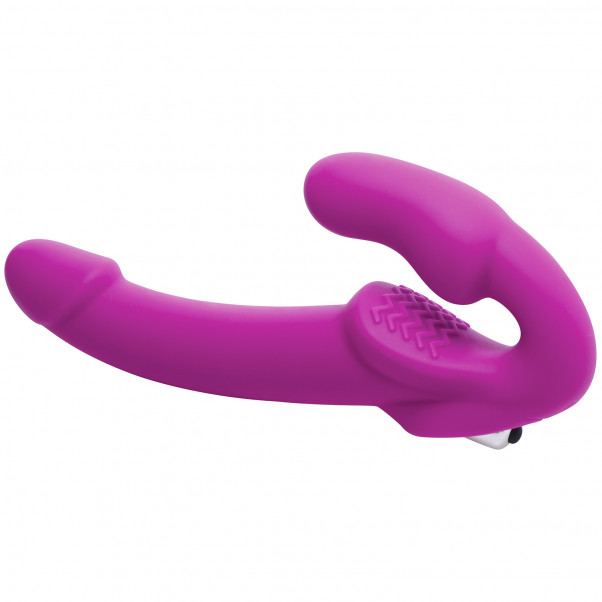 Strap U Evoke Strap-on Dildo med Vibrator billede af emballagen 2