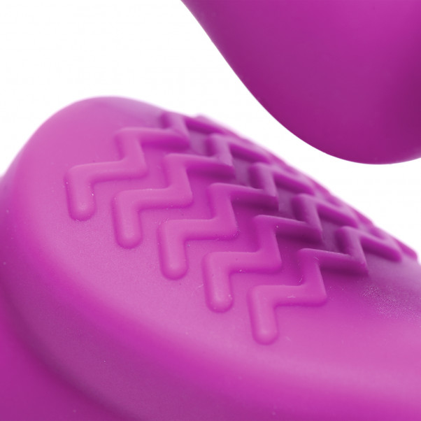 Strap U Evoke Strap-on Dildo med Vibrator billede af emballagen 3